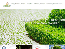 Tablet Screenshot of melilea.com.sg