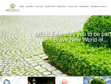 Tablet Screenshot of melilea.com